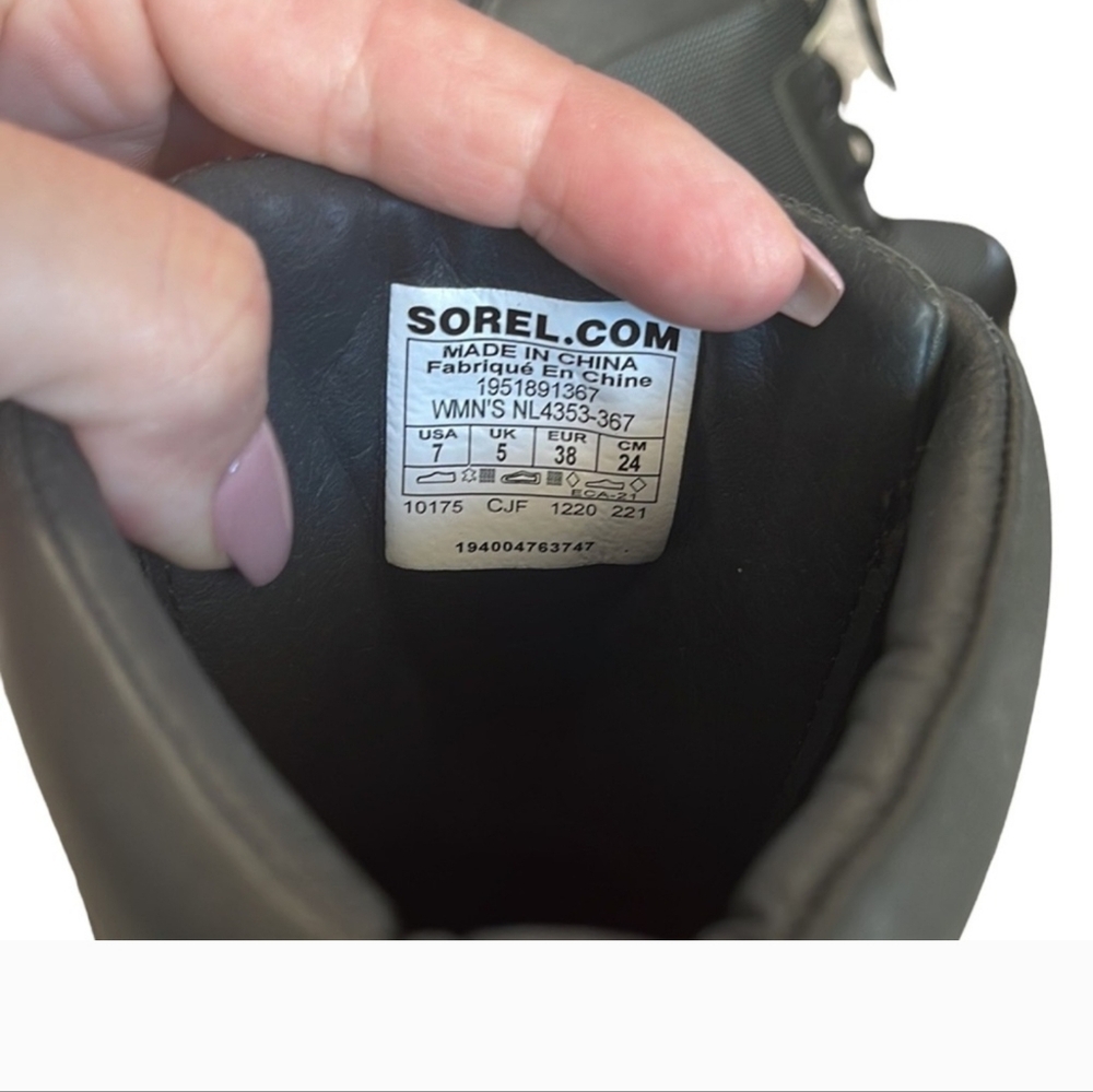 Sorel Brex Lace up Heel Boots